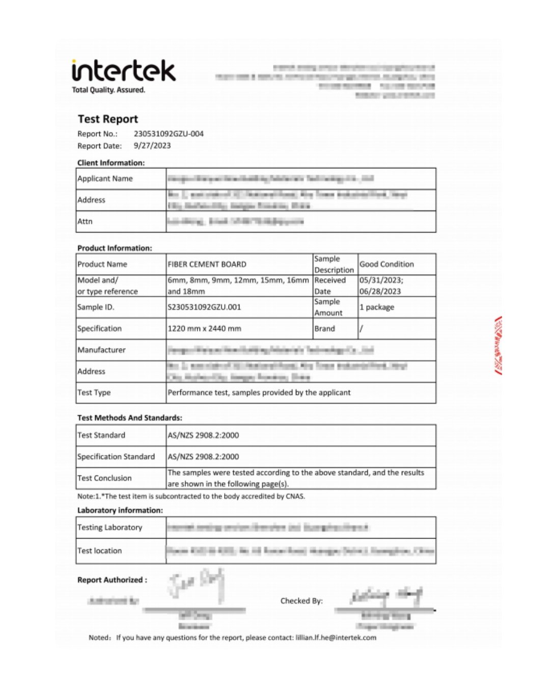 australia certificate.